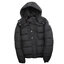เสื้อกันหนาว เสื้อฮู้ดเฟอร์ บุนวมอุ่น สีขาว แบรนด์ SMOG (padded puffer coat ขาว