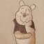 เสื้อวอร์ม สเวตเตอร์ Disney เสื้อหมีพูห์ สีนู้ดเบจ Winnie the pooh แขนยาว สีครีม ลายการ์ตูน DISNEYงานสวย มากคะ I'd rather be in bed สำเนา แดง