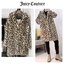Juicy couture เสื้อโค้ทเฟอร์ ลายเสือ กันหนาว เสื้อขนเฟอร์ ลายเสือ เนื้อขนนุ่มละเอียด นิ่มมากค่ะแบรนด์ JUICY COUTURE ลายเสือ