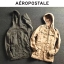 Aeropostale เสื้อกันหนาวฮูท เสื้อคลุมฮูทสีเขียวทหาร งาน AEROPOSTALE บุนวมอุ่น แนวๆ แพทเทินสวย เท่ห์มากคะ Size S/M/L/XL เขียว