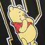 เสื้อสเวตเตอร์ กันหนาว DISNEY เสื้อหมีพูห์ Winnie the pooh สีดำ งานสกรีน Disney แท้ เทา