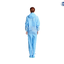 Lab Coat ชุดแจ็คเก็ตแขนยาว-ซิปหน้า พร้อมหมวกคลุมและกางเกงติดรองเท้ากันไฟฟ้าสถิตย์ 8 สี Size S-7XL