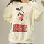 Disney เสื้อกันหนาว เสื้อสเวตเตอร์แขนยาว สีครีม สกรีน ลายMICKEY MOUSE งานแบรนด์ Disney แท้คะ เทา