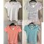 เสื้อยืด สีเทาอ่อน H&M เนื้อผ้ายืดหยุ่นสูง ทรงสวย เข้ารูป หรูมากคะ Size Xs/S/M/L สำเนา เทาอ่อน