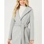 Love tree เสื้อโค้ทกันหนาว เสื้อโค้ทฮู้ด overcoat belt coat โค้ทวูล สีชมพู แบรนด์ LOVE TREE สำเนา ชมพู