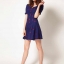ชุดเดรส สีนูทเนื้อ ลายดอก แบรนด์เนม ASOS แท้ สีเอิร์ทโทน สวยหรู แพทเทิน แนววินเทจ แต่งกระดุมสี น่ารักมากๆเลยคะ size M