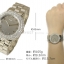 Marc by Marc Jacobs Women's MBM3190 Marci Analog Display Analog Quartz Silver Watch