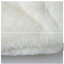 Forever21 เสื้อเฟอร์กันหนาว หมวกฮู้ด เสื้อขน แบรนด์ forever21 (FLUFFY COAT) ขาว