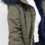 BERSHKA เสื้อโค้ท โค้ทฮูท กันหนาว เสื้อparka ฮูท กันหนาวสีเขียว แบรนด์เนมBERSHKA แต่งเฟอร์ สีแดง ซับขนอุ่นสีแดง งานสวย มากคะ Size XS/S/M/L/2L/3L เขียว เฟอร์แดง
