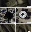 เสื้อแจ็คเก็ต Converse เสื้อนอกเขียวทหาร แจ็คเก็ตลายพราง. ใส่ได้สองด้าน แบรนด์เนมCONVERSEแท้ สวย แนวมากคะ SIZE M/L