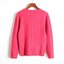 เสื้อหนาวไหมพรม สีชมพู ไหมพรมถัก เนื้อไหม นุ่ม สวย งาน POLO