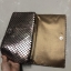 กระเป๋าคลัช กระเป๋าเกล็ด เลื่อมออกงาน ขนาด 29X15x3 Cm