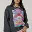 เสื้อวอร์ม สเวตเตอร์ เสื้อวง LED ZEPPELIN ELECTRIC MAGIC crew SWEATSHIRT OVERSIZE แขนยาว งานofficial สวย มากคะ ดำ