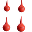 Syringe ball ไซริงค์บอล/ลูกยางแดง