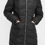 Calvin klein เสื้อกันหนาว เสื้อฮู้ดเฟอร์ บุนวมอุ่น สีดำ แบรนด์ Calvin klein (padded puffer coaT)