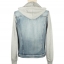 H&m เสื้อยีนส์ฮูท แจ็คเก็ต ยีนส์ฟอก แต่งฮูทเทา งานH&Mแท้ งานสวย แพทเทินเนี๊ยบมากคะ (จำนวนจำกัด) SIZE S/M/L/XL ยีนส์