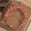 สร้อยข้อมือ สไตล์ pandora ร้อยเม็ดบีด เต็มเส้น สี Rose gold จี้ มงกุฏ แบบยุโรป สร้อยข้อมือสไตล์ ยุโรป 202406