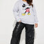 Disney เสื้อสเวตเตอร์ เสื้อวอร์ม แขนยาว สีเทา MICKEY งาน DISNEYสำเนา สำเนา เทา