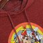 Disney เสื้อกันหนาว เสื้อวอร์มสีน้ำตาลอิฐ เสื้อฮู้ด สีน้ำตาล ส้มอิฐ ฮู้ดยาว สกรีน LOONEY TOON งานDISNEY แท้ ส้มอิฐ