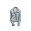 เสื้อยีนส์ แจ็คเก็ตยีนส์ฟอก แต่งเซอร์ งาน HIGHWAY JEAN สวยเท่ห์มากคะ Size S/M/L/XL ยีนส์