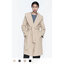 Love tree เสื้อโค้ทกันหนาว เสื้อโค้ทฮู้ด overcoat belt coat โค้ทวูล สีชมพู แบรนด์ LOVE TREE สำเนา ชมพู