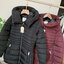 เสื้อกันหนาว บุนวมอุ่น แต่งเฟอร์ ฮู้ด สีดำ Tom Tailor นู้ด