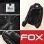 FOX เสื้อนอก เสื้อคลุมเสื้อกันหนาว สีดำ brandname FOX แท้ เนื้อผ้าสักหลาด แต่งแขนจัมพ์ เนื้อผ้า หนา อุ่น สวย เท่ มากๆคะ Size S/M สำเนา ดำ