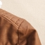 เสื้อหนัง แจ็คเก็ตหนังสีน้ำตาล แบรนด์เนมPULL&BEAR ขนาด S/M/L