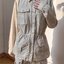 เสื้อทหาร เสื้อแจ็คเก็ต เสื้อแจ็คเก็ต ผู้หญิงแนวทหาร สีครีม cotton แบรนด์ BUFFALO