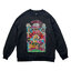 เสื้อวอร์ม สเวตเตอร์ เสื้อวง LED ZEPPELIN ELECTRIC MAGIC crew SWEATSHIRT OVERSIZE แขนยาว งานofficial สวย มากคะ ดำ