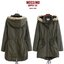 Mossimo supply co. เสื้อโค้ทฮู้ดกันหนาว เสื้อปาร์กา parka สีเขียว แบรนด์ mossimo supply co. (หมวกฮู้ดถอดได้ค่ะผ) เขียว
