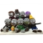 ตุ๊กตาซอมบี้ ตุ๊กตา โมเดล น่ารัก จากเกมส์ Plants Vs. Zombie ความสูง 20-25cm