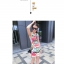 เดรสสั้น แขนกุด เข้ารูป ลายดอก พื้นขาว เนื้อผ้ายืด หรู สวมใส่สบายมากๆเลยคะ ชุดเดรสสั้นแขนกุดแบรนด์เนม H&M ลายดอก พื้นขาว สวยเปรี้ยวมากคะSize S/M