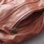 แจ็คเก็ต หนัง เสื้อjacketหนัง สีดำ ผ่าหน้า แต่งแขน และเอวจัมพ์ Size M/L