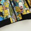 เสื้อแจ็คเก็ต The simpson เดอะซิมป์สันส์ colorful DISNEY GOLF ลายการ์ตูนมิคกี้ งาน DISNEY Golf สำเนา ดำ