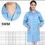 Lab Coat/ESD (ลายตาราง5มม.) เสื้อคลุมคอปก-กระดุมกันไฟฟ้าสถิตย์ Size S-4XL