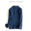 New look เสื้อนอก เสื้อคลุม สีน้ำเงินกรม แต่งคอปก แบรด์New Look แต่งกระดุมสองแถว งานสวย น่ารักมากคะ Size /S/M/L กรมน้ำเงิน