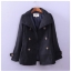 เสื้อคลุม เสื้อโค้ท coat ผ้าสักหลาด สีดำ brandname ญี่ปุ่น TREAT SUPPLYกระดุม 2 แถว แต่งคอได้2 แบบ เก๋ๆ( คอปีน/คอปก) ปกใหญ่สวยเท่ห์ แพทเทริน์เนื้อหรู สินค้าหลุดโรงงาน