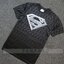 DC เสื้อยืดสีเทาดำ เนื้อนุ่ม เนื้อผ้าสวย super man แบรนด์ Dc สำเนา สำเนา เทาดำ