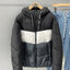 Double focus เสื้อกันหนาว เสื้อฮู้ดเฟอร์กันหนาว บุนวมอุ่น แบรนด์ Doublefocus ( Puffer Jacket ) สำเนา สำเนา ดำ