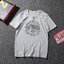 เสื้อยืดคอกลม สีขาวสกรีนลาย L/XL ขาว