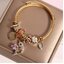 สร้อยข้อมือ กำไลข้อมือ สไตล์ pandora ห้อย จี้ปลาโลมา ฝังเพชร กำไลข้อมือวัยรุ่น แบบน่ารัก ๆ 600954