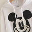เสื้อฮู้ด วอร์ม สเวตเตอร์ Mickey mouse RED Portait M28 MICKEY Disney เสื้อมิคกี้ mickey knitting Face แขนยาว ลายการ์ตูนมิคกี้ งาน DISNEY ดำ
