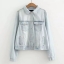 Forever21 เสื้อยีนส์ แจ็คเก็ตยีนส์ ทรงover size แบรนด์ FOREVER21 ยีนส์ฟอก สีซีด งานสวยมากคะ Size :S/M/L/XL ยีนส์