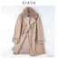 เสื้อโค้ท โค้ทวูลแต่งเฟอร์ เสื้อกันหนาว Trench coat ￼โค้ทยาว ปกเฟอร์ trench coat fur collar ✨GIADA ✨ (ปกเฟอร์ถอดได้ค่ะ) WY1284